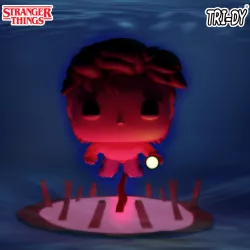 Funko Pop Steve Upside Down Swimming Stranger Things Netflix