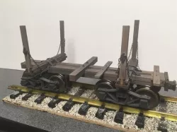 G Scale Ely Thomas log car