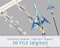 Genshin Impact Calamity Queller | 3D Model file