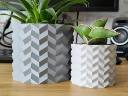Geometric Origami flower Pot and Planter for house plants