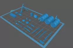 German weapons and accessories 1/56