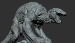Giant Lizardman - No presupported