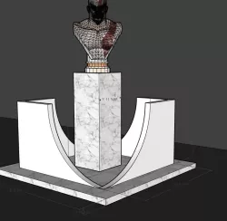 God Of War Bust