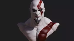 god of war Kratos Bust
