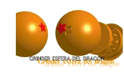 GRINDER GRINDER DRAGON SPHERE GRINDER WITH CHAMBER