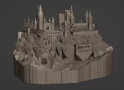 Harry Potter Hogwarts Castle - Diorama