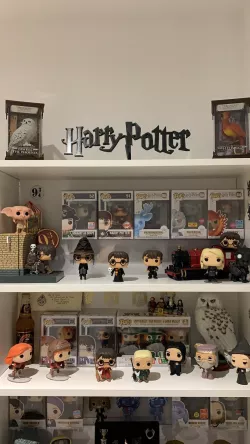 Harry Potter sign with stand