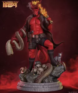 Hellboy 3d Model BPRD Comics