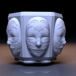 Hexagon Plant Pot