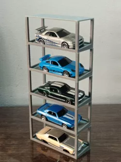HOT WHEELS shelf/shelf 1/64