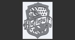 printable hufflepuff logo 3D Models | Page 1 | STLFinder