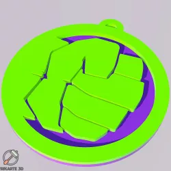 Hulk Hand Keychain