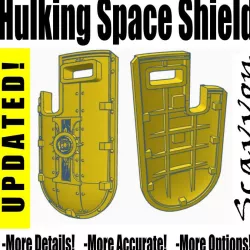 Hulking Space Shield for Breeching Aboard Derelict Ghost Ships