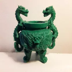 Incense Dragon Bowl
