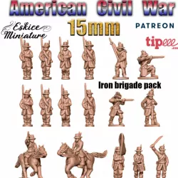 Iron Brigade - Epic History Battle of American Civil War -15mm scale