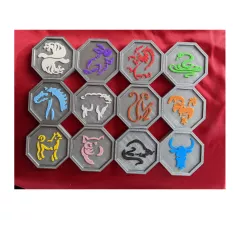 Jackie chan adventures talisman (cosplay & magnetic set)