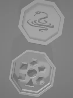 Jackie Chan Adventures Talisman Dicebox Snake