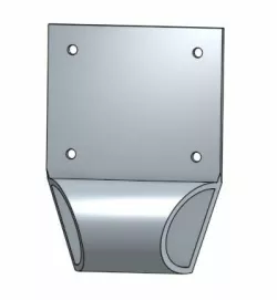 Jango Fett inspired holster bracket