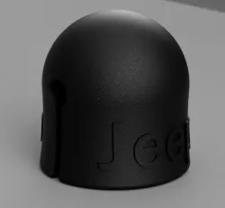 JEEP cover cap for AHK trailer hitch