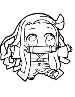key ring - Key ring Nezuko