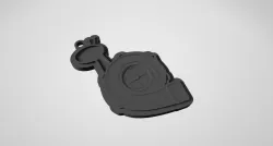 Keychain Car Turbo