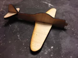 Laser cut Japanese Zero