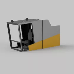 LIEBHERR new CAB - tower crane - 1/50