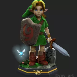 LINK :THE LEGEND OF ZELDA OCARINA OF TIME