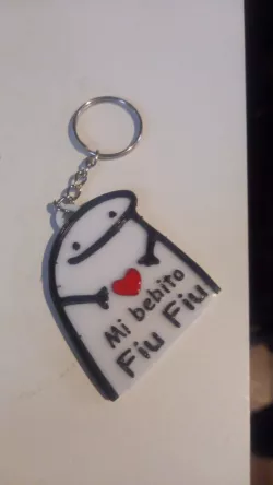 LLAVERO MI BEBITO FIU FIU / MY BABY FIU FIU FIU KEYCHAIN
