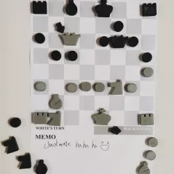 Magnetic chess set