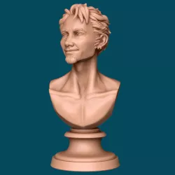 Male bust [presupported]