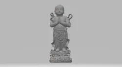 Male Fairy and Female Fairy 3D Model 3D print model
