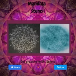 Mandala Stencil