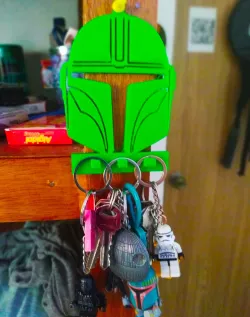 Mandalorian key holder.