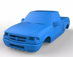 Mazda B2300 Pickup Stl