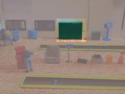 mechanical garage cabinet scale h0 1-87 3D print model