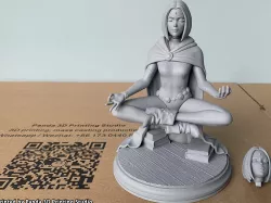 Meditating Raven Stl Files