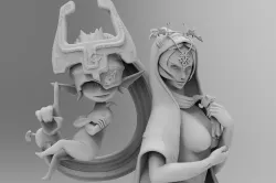 Midna Diorama