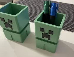 Minecraft Creeper Pen Holder
