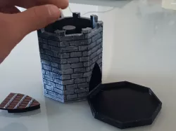 Mini Dice Tower / Dice storage