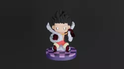 model luffy gear 4 snakeman V.1