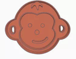 Monkey Cookie Cutter