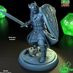 Nickolas, Tiefling Paladin