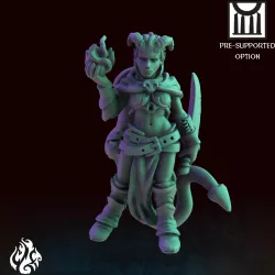 Nissa, Tiefling Warlock