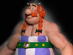 Obelix 3D bust
