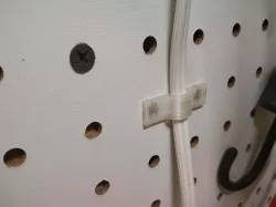 Peg Board Cable Clip