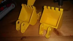 Playmobil 1998 excavator digger bucket (3001)