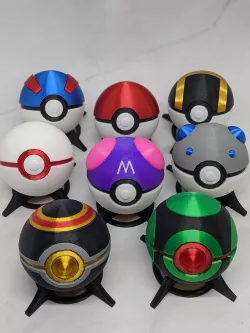 Pokeball Bundle 1!  7 different Balls