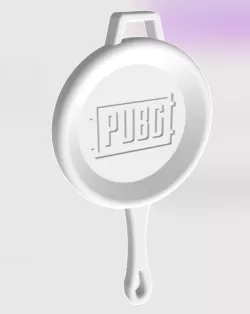 PUBG Pan Keychain