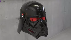 Purge trooper helmet phase 2 for 1 12 black series figure